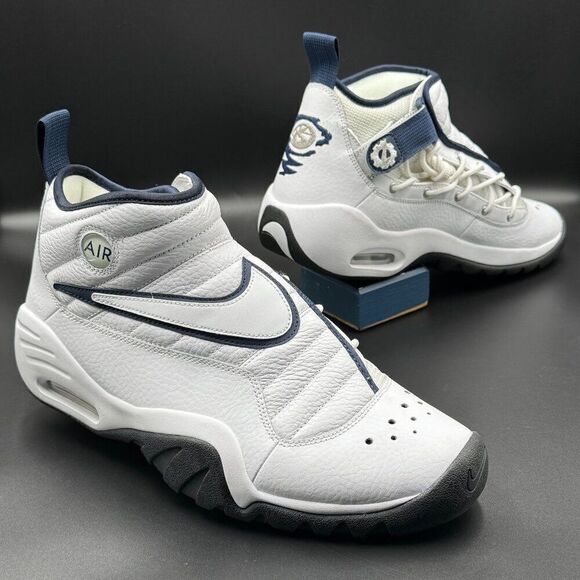 Nike Air Shake Ndestrukt 'White Navy' - Picture 1 of 10